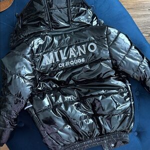 Milano Di Rouge Glossy Black Jacket